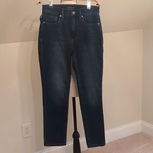 Size 25 Petite. Banana Republic High Rise Slim